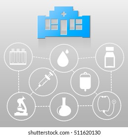 vector illustration, medical concept, flat style