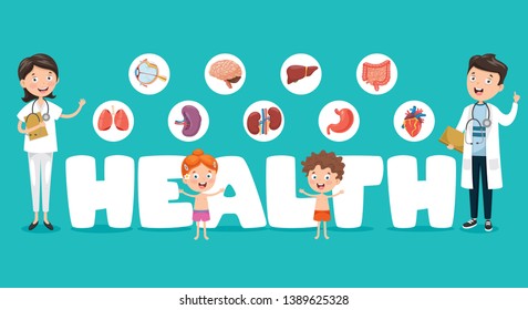 Vector Illustration Medical And Healthcare