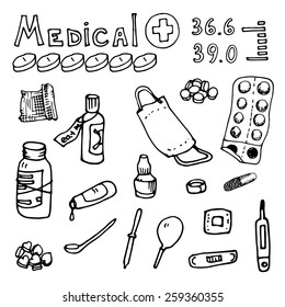 vector Illustration medical topics