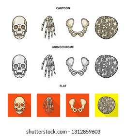 Vector illustration of medicine and clinic icon. Collection of medicine and medical stock symbol for web.