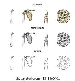 Vector illustration of medicine and clinic icon. Collection of medicine and medical stock vector illustration.