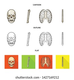 Vector illustration of medicine and clinic sign. Collection of medicine and medical vector icon for stock.