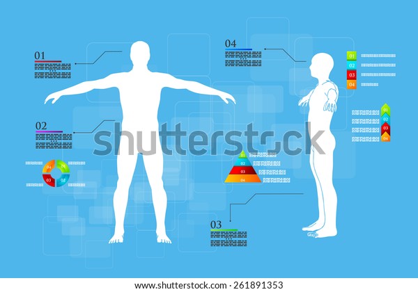 Vector Illustration Medicine Infographics Schematic Description Stock ...