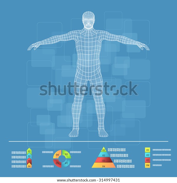 Vector Illustration Medicine Infographics Schematic Description Stock ...