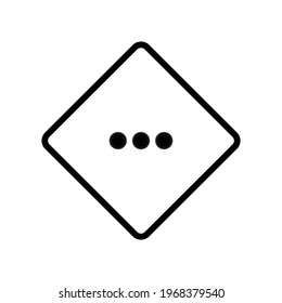 vector illustration of medium priority with color gradations