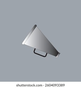 vector illustration of megaphone icon