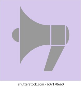 Ilustración vectorial del icono Megaphone
