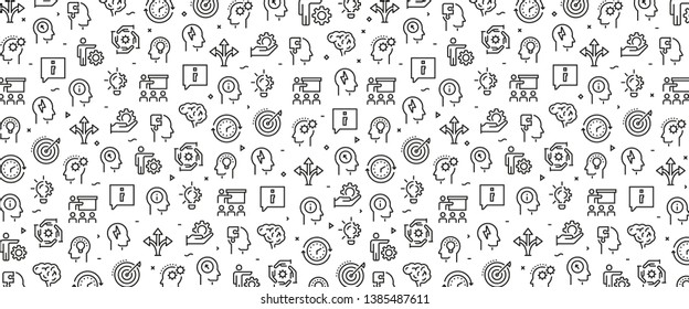 VECTOR ILLUSTRATION OF MENTORING ICON CONCEPT