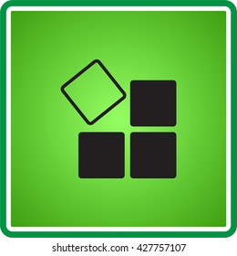 vector illustration menu icon