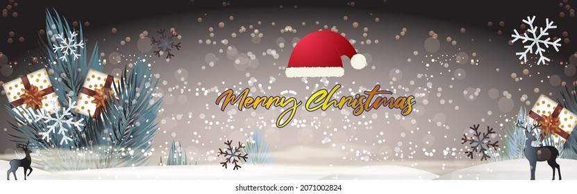ilustración vectorial para feliz Navidad.