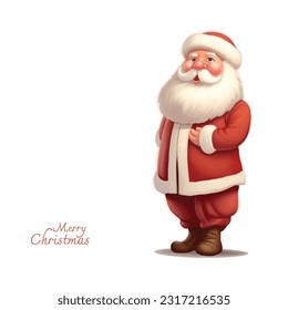 Vector Illustration of Merry Christmas.