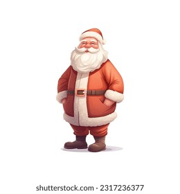 Vector Illustration of Merry Christmas.