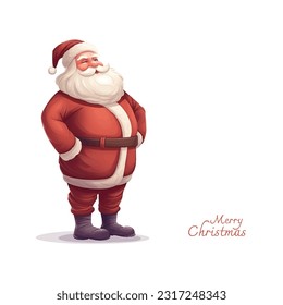 Ilustración vectorial de Feliz Navidad.