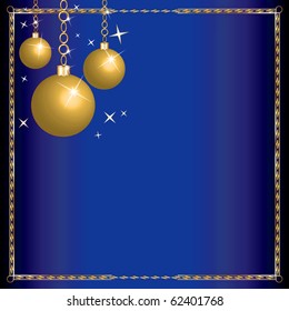 Vector Illustration of a Merry Christmas Blue Wisemen.