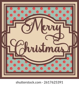 vector illustration of a Merry Christmas card. Layered paper cut Flowers and Butterflies. Paper cut out design. Shadow box style. 3D design.