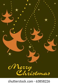 vector illustration of merry christmas celebration