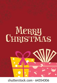 vector illustration for merry christmas celebration