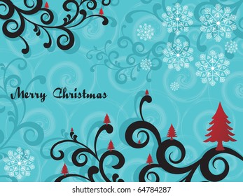 vector illustration for merry christmas celebration