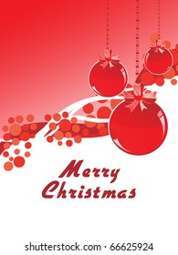 vector illustration for merry christmas celebration