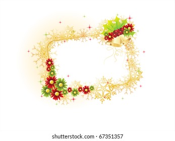 vector illustration for merry christmas celebration