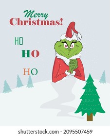 vector illustration merry christmas eps 10 
