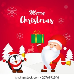 vector illustration for Merry Christmas and  happy new year -2022
