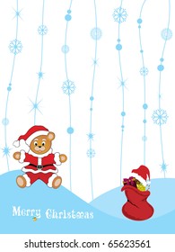 vector illustration for merry xmas celebration