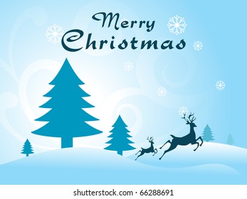 vector illustration for merry xmas celebration