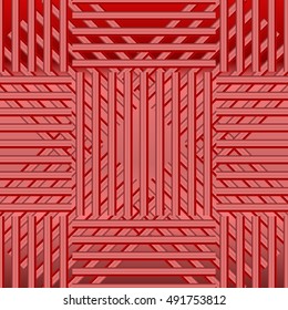 Vector illustration of Metal grid seamless pattern.