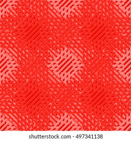 Vector illustration of Metal grid seamless pattern.