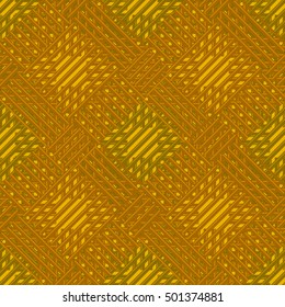 Vector illustration of Metal grid seamless pattern.