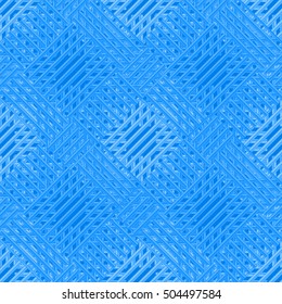 Vector illustration of Metal grid seamless pattern.