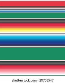 Vector illustration of a Mexican blanket pattern, good for backgrounds.