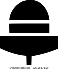 vector illustration of microphone icon