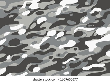 Vector illustration of a military camouflage background template