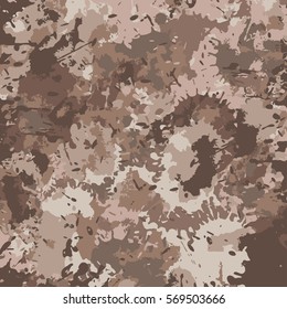 vector illustration of military camouflage pattern. EPS