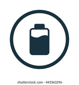 Vector illustration of milk bottle icon