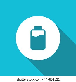 Vector illustration of milk bottle icon