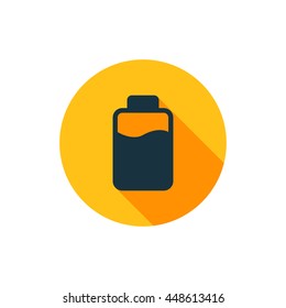 Vector illustration of milk bottle icon