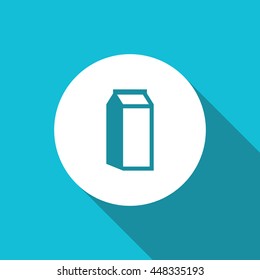 Vector illustration of milk icon