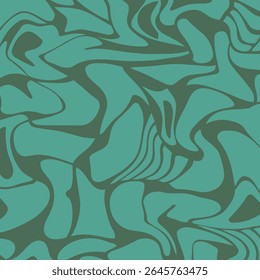 Ilustración vectorial mínima línea brillante de fondo con forma ondulada abstracta plana futurista colorido decorativo.