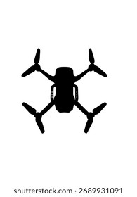 vector illustration minimal drone design