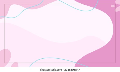 Vector illustration in minimal flat style. Abstract background.