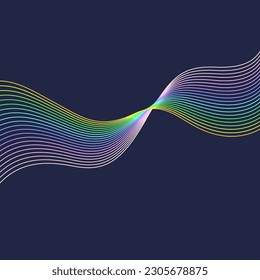 Vector illustration in minimal flat style. Abstract background.