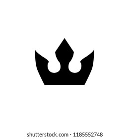 Vector illustration of minimalistic crown icon	