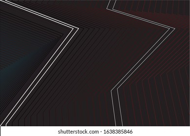 Vector Illustration of the minimalistic dark pattern of lines abstract background. EPS10.