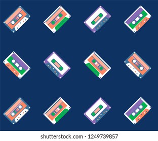 vector illustration. A minimalistic hipster colored frame design