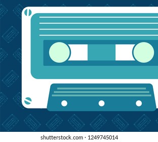 vector illustration. A minimalistic hipster colored frame design