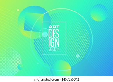 vector illustration. A minimalistic hipster colored frame design. Vector line gradient halftone. frame for text Modern Art graphics. design business cards, invitations, gift cards, flyers ,brochures