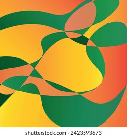 vector illustration. A minimalistic hipster colored frame design. Vector line gradient halftone. frame for text Modern Art graphics. design business cards, invitations, gift cards, flyers ,brochures